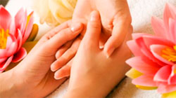 Massage des mains